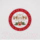 Миниатюра изображения товара Тарелка столовая обеденная Lefard Елка / 85-1705 (красный)