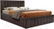 Миниатюра изображения товара Каркас кровати Мебельград Вена Стандарт 160x200 (мора темно-коричневый)