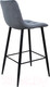 Миниатюра изображения товара Стул барный AksHome Stella (серый велюр HLR21/черный)