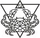 Миниатюра изображения товара Декор настенный EWA Знак зодиака Рак