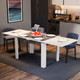 Миниатюра изображения товара Обеденный стол ТриЯ Хьюстон тип 4 (белый/ателье темный)