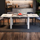 Миниатюра изображения товара Обеденный стол ТриЯ Хьюстон тип 4 (белый/ателье темный)