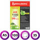 Миниатюра изображения товара Набор файлов Brauberg А5 / 223085 (100шт)