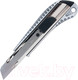 Миниатюра изображения товара Нож канцелярский Brauberg Metallic / 235401