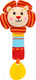 Миниатюра изображения товара Развивающая игрушка Жирафики Пищалка с силиконовым прорезывателем Львенок / 939703