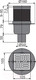 Миниатюра изображения товара Трап для душа Alcadrain APV2-BL-01