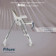 Миниатюра изображения товара Стульчик для кормления Pituso Avila (grey)