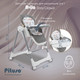 Миниатюра изображения товара Стульчик для кормления Pituso Avila (grey)