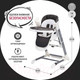 Миниатюра изображения товара Стульчик для кормления Nuovita Unico Lux Bianco (черный/белый)