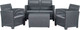 Миниатюра изображения товара Комплект садовой мебели Sundays Tonga 1806136B (Black)