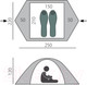 Миниатюра изображения товара Палатка BTrace Ion 2+ / T0492 (зеленый)