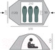 Миниатюра изображения товара Палатка BTrace Talweg 3+ / T0497 (зеленый)