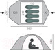 Миниатюра изображения товара Палатка BTrace Talweg 4 / T0498 (зеленый)