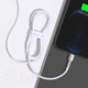 Миниатюра изображения товара Кабель Baseus Lightning - USB2.0 / CALJK-A02 (1м, белый)