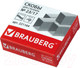 Миниатюра изображения товара Скобы канцелярские Brauberg №23/17 / 221164 (1000шт)