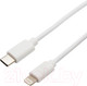 Миниатюра изображения товара Кабель Rexant Type-C Lightning / 18-1898 (1м, белый)