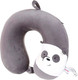 Миниатюра изображения товара Подушка на шею Miniso U-образная We Bare Bears / 4235 (темно-серый)