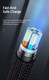 Миниатюра изображения товара Кабель Usams U55 USB2.0 AM-MicroBM / SJ450USB01 (1м, черный)
