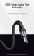 Миниатюра изображения товара Кабель Usams U55 USB2.0 AM-MicroBM / SJ450USB01 (1м, черный)