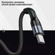 Миниатюра изображения товара Кабель Usams U55 USB2.0 AM - Type-C / SJ449USB01 (1м, черный)