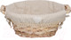 Миниатюра изображения товара Корзина Natural House Полосочка 250x250x100 / EW-12 (натуральный)