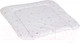 Миниатюра изображения товара Пеленальный матрас Polini Kids French Teddy на комод 65x65 / 0002430-24 (белый/серый)