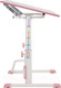 Миниатюра изображения товара Парта+стул Polini Kids Simple / 0002441.69 (белый/розовый)