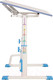 Миниатюра изображения товара Парта+стул Polini Kids Simple / 0002441.17 (белый/синий)
