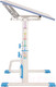 Миниатюра изображения товара Парта+стул Polini Kids Simple / 0002441.17 (белый/синий)