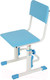 Миниатюра изображения товара Парта+стул Polini Kids Simple / 0002441.17 (белый/синий)