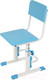 Миниатюра изображения товара Парта+стул Polini Kids Simple / 0002441.17 (белый/синий)