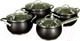 Миниатюра изображения товара Набор кастрюль Pomi d'Oro Santa / P-640546