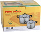 Миниатюра изображения товара Набор кастрюль Pomi d'Oro Caro / PSS-640029