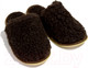 Миниатюра изображения товара Тапочки домашние Smart Textile Домашнее тепло H520 (р-р 42-43, коричневый)