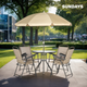 Миниатюра изображения товара Комплект садовой мебели Sundays LUC-131 (Brown)