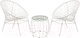 Миниатюра изображения товара Комплект садовой мебели Sundays LUC-TA04-1 (White)