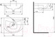 Миниатюра изображения товара Умывальник Santek Балтика 55 (1WH501702)