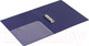 Миниатюра изображения товара Папка для бумаг Brauberg Диагональ / 221357 (темно-синий)