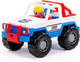 Миниатюра изображения товара Автомобиль игрушечный Полесье Джип сафари / 90331 (белый/синий)