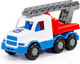 Миниатюра изображения товара Самосвал игрушечный Полесье Гоша пожарная спецмашина / 90416 (белый/синий)