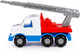 Миниатюра изображения товара Самосвал игрушечный Полесье Гоша пожарная спецмашина / 90416 (белый/синий)