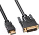 Миниатюра изображения товара Кабель Buro HDMI-19M-DVI-D-3M (3м)