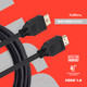 Миниатюра изображения товара Кабель Buro BHP HDMI V1.4 3M LOCK (3м, черный)