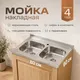 Миниатюра изображения товара Мойка кухонная РМС MG6-8060-2