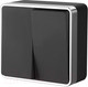 Миниатюра изображения товара Выключатель Werkel Gallant W5020035 / a050972 (черный/хром)