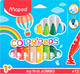 Миниатюра изображения товара Фломастеры Maped Color Peps Jumbo / 846020 (12шт)