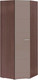 Миниатюра изображения товара Шкаф Стендмебель Вегас угловой (кофе с молоком/ясень шимо темный)
