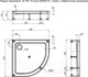 Миниатюра изображения товара Душевой поддон Aquanet GL180 80x18 / 265569