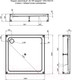Миниатюра изображения товара Душевой поддон Aquanet GL180 100x18 / 265562