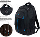 Миниатюра изображения товара Рюкзак Brauberg 224734 (черный/синий)
